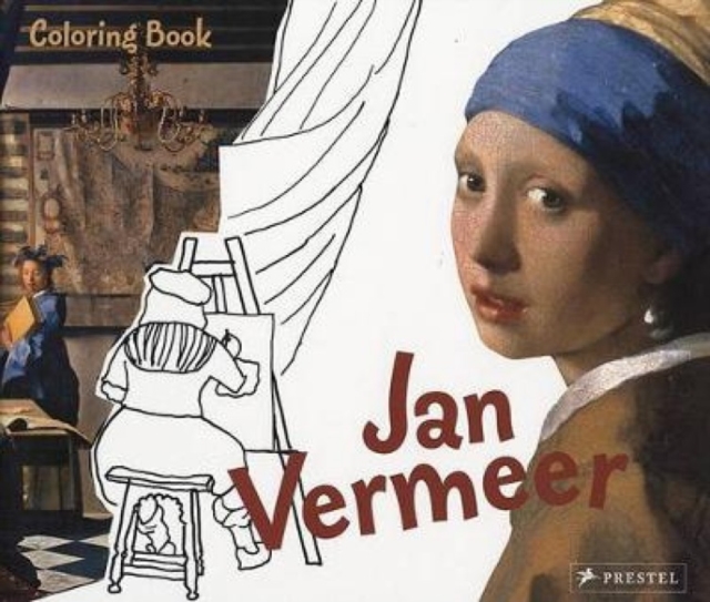Coloring Book Jan Vermeer, Paperback / softback Book
