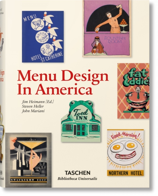 Menu Design in America, Hardback Book