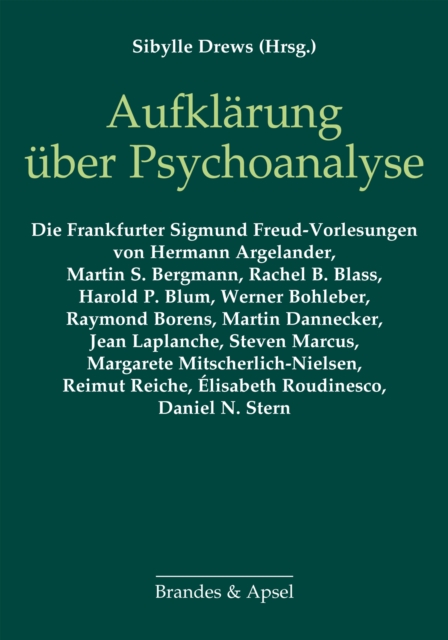 Aufklarung uber Psychoanalyse, PDF eBook