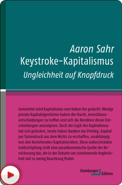 Keystroke-Kapitalismus : Ungleichheit auf Knopfdruck, PDF eBook