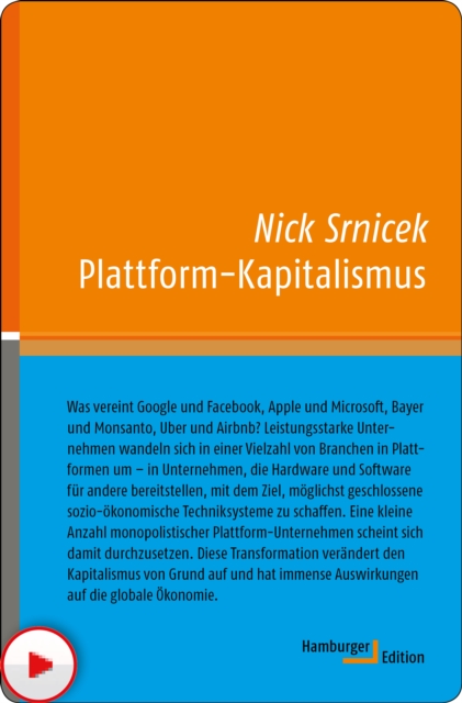 Plattform-Kapitalismus, EPUB eBook