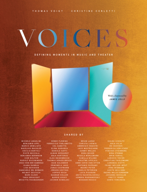 VOICES : Defining Moments in Music And Theater, Hardback Book