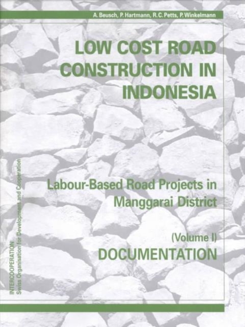 Low Cost Road Constr Indon 2vl, Book Book