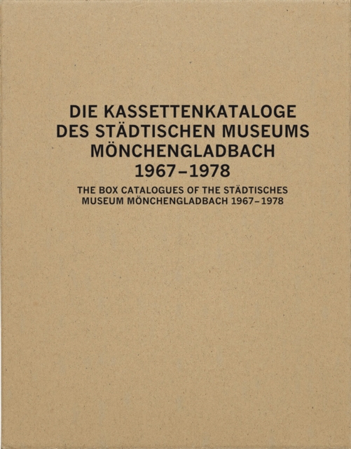 The Box Catalogues of the Stadtisches Museum Monchengladbach 1967-78, Hardback Book