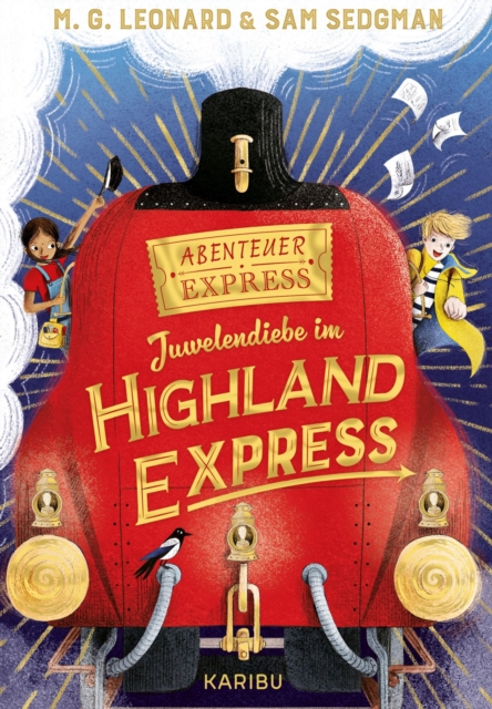 Abenteuer-Express (Band 1) - Juwelendiebe im Highland Express : Abenteuerliches Kinderbuch fur Jungen und Madchen ab 10 uber aufregende Zugreisen, Detektivarbeit und Freundschaft, EPUB eBook
