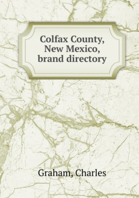Colfax County, New Mexico, brand directory, Paperback Book