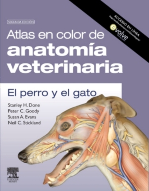 Atlas en color de anatomia veterinaria. El perro y del gato (incluye evolve), EPUB eBook