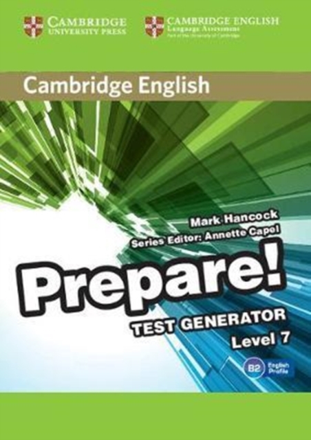 Cambridge English Prepare! Test Generator Level 7 CD-ROM, CD-ROM Book