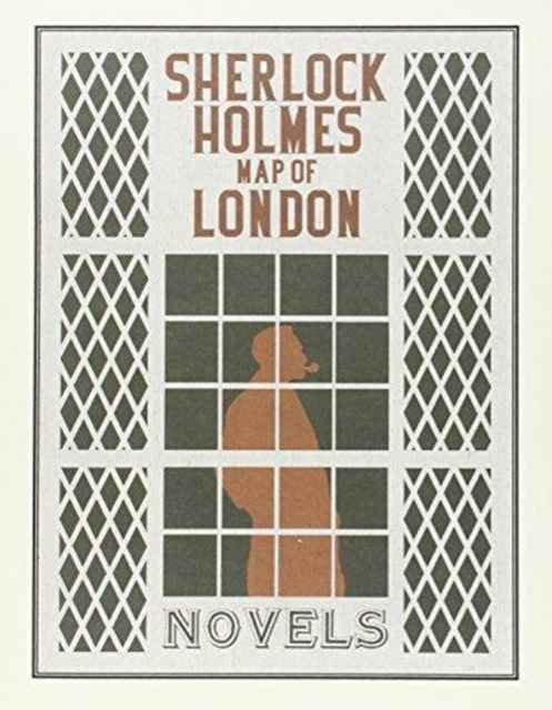 Sherlock Holmes Map of London, Sheet map, folded Book