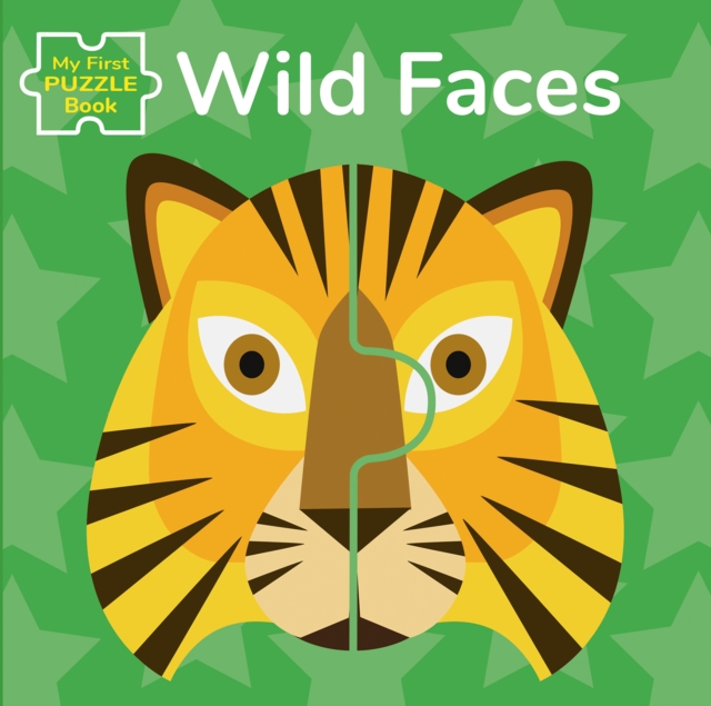 My First Puzzle Book: Wild Faces, Hardback Book