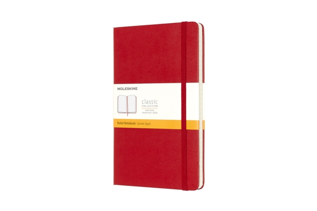 Moleskine Large Ruled Hardcover Notebook Scarlet Red, Notebook / blank book Book