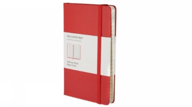 Moleskine Pocket Address Book Red, Notebook / blank book Book