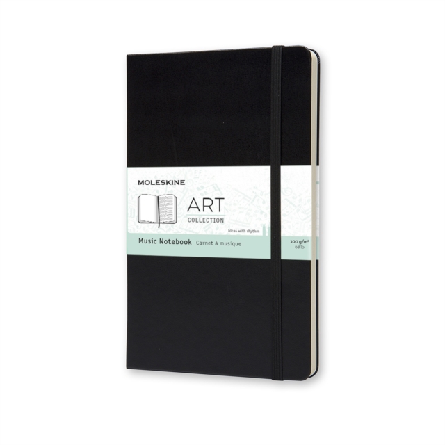 Moleskine Large Music Notebook, Notebook / blank book Book