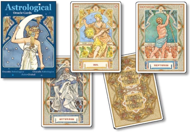 Astrological Oracle Cards, Mixed media product Book