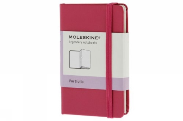 Moleskine Magenta Extra Small Portfolio Hard, Notebook / blank book Book