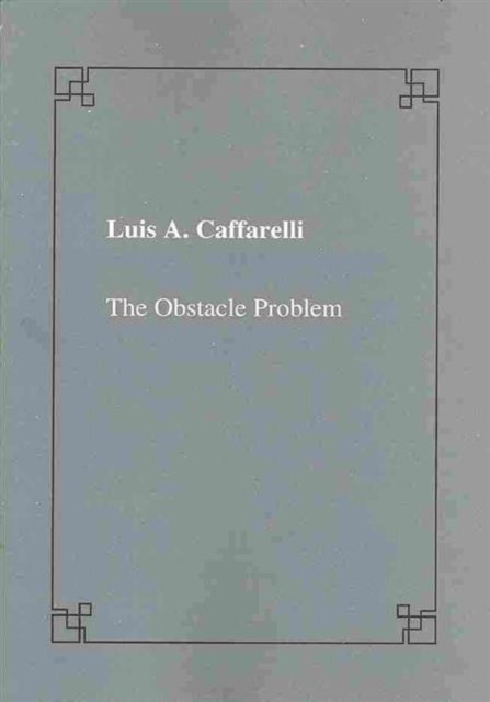 The Obstacle Problem, Paperback Book