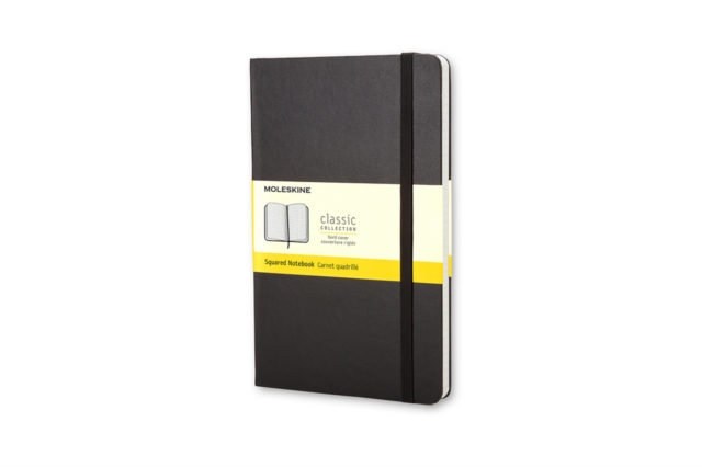 Moleskine Pocket Squared Hardcover Notebook Black, Notebook / blank book Book
