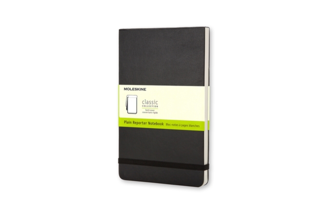 Pocket Reporter Plain Notebook Black, Notebook / blank book Book
