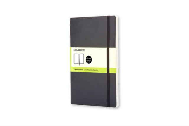 Moleskine Soft Cover Pocket Plain Notebook Black, Notebook / blank book Book