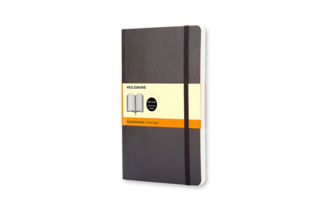 Moleskine Soft Large Ruled Notebook Black, Notebook / blank book Book