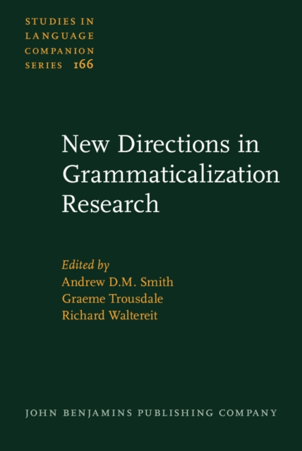 New Directions in Grammaticalization Research, PDF eBook