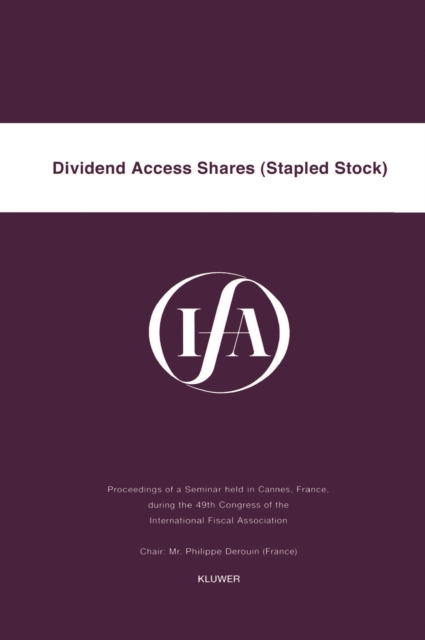 IFA: Dividend Access Shares (Stapled Stock) : Dividend Access Shares (Stapled Stock), PDF eBook