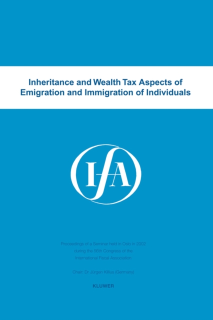 Inheritance and wealth tax aspects of emigration and immigration of individuals, PDF eBook