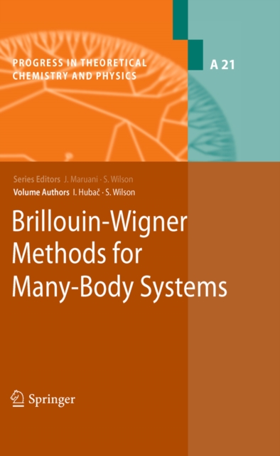 Brillouin-Wigner Methods for Many-Body Systems, PDF eBook