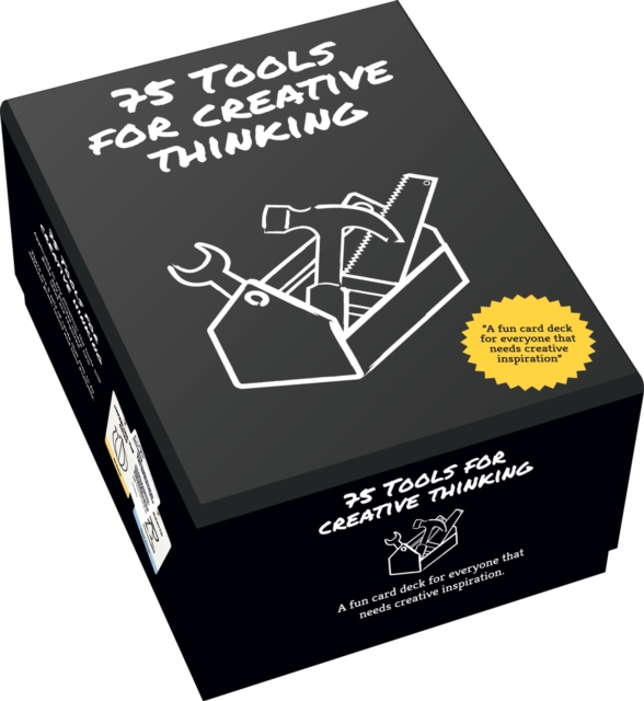 75 Tools for Creative Thinking : A Fun Card Deck for Creative Inspiration, Cards Book