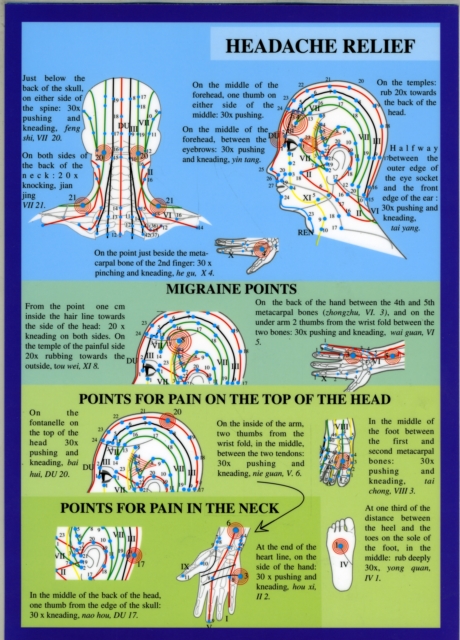 Acupuncture for the Head -- A4, Poster Book