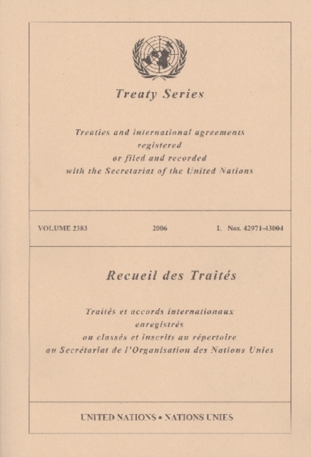 Treaty Series : Volume 2383, Paperback / softback Book