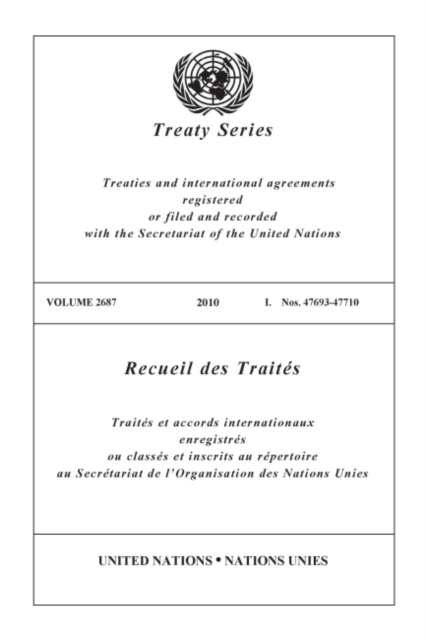 Treaty Series 2687, Paperback / softback Book