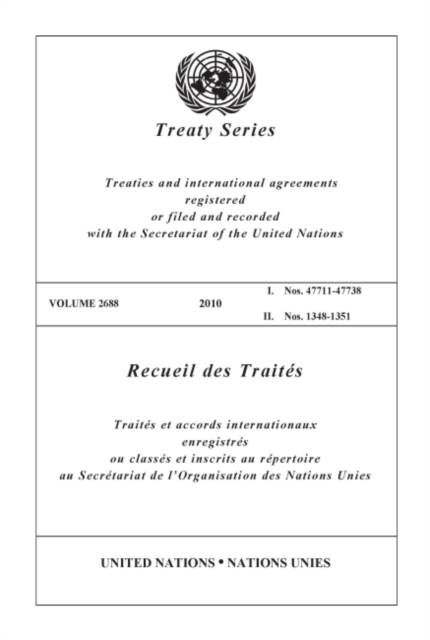 Treaty Series 2688, Paperback / softback Book