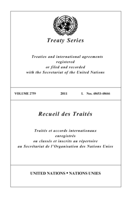 Treaty Series 2759, Paperback / softback Book