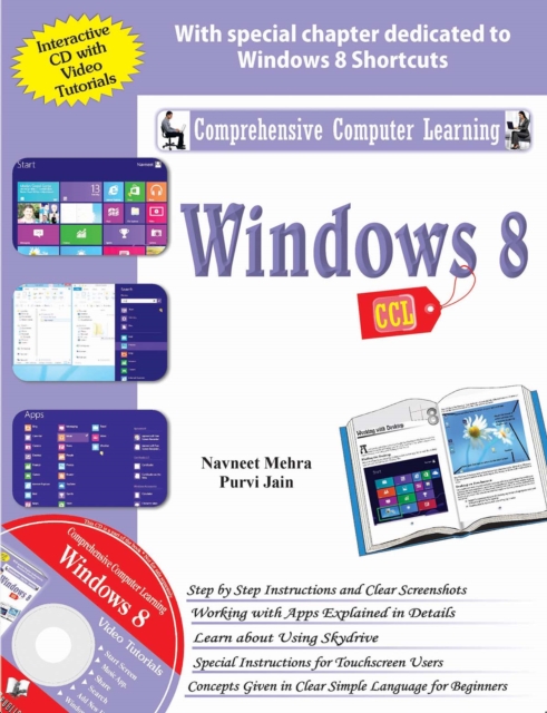 Windows 8 (CCL)  (With Youtube AV) : Latest version of Windows OS for use on PCs, desktops, laptops, tablets, and home theatre, Electronic book text Book