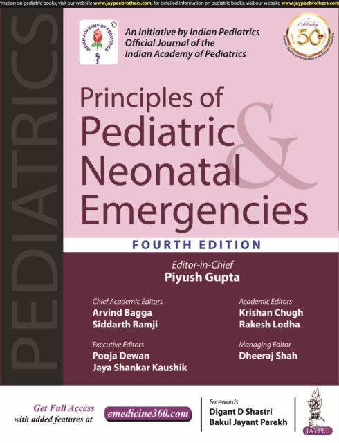 Principles of Pediatric & Neonatal Emergencies, Hardback Book