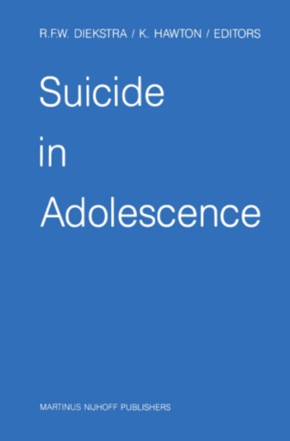 Suicide in Adolescence, PDF eBook