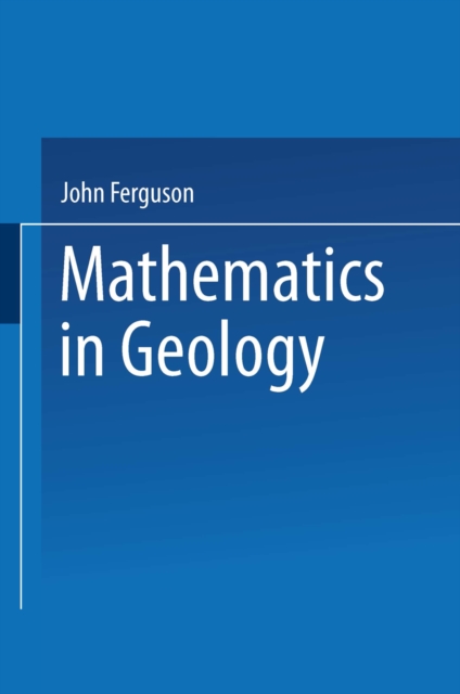 Mathematics in Geology, PDF eBook