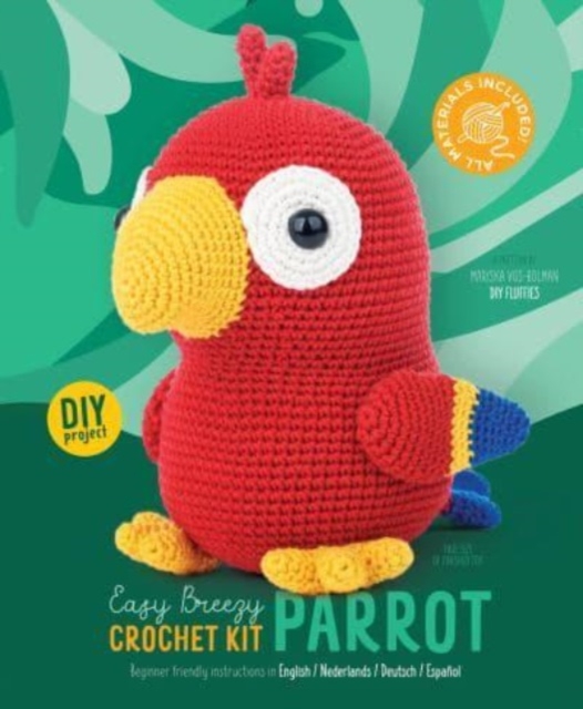 Easy Breezy Crochet Kit Parrot, Multiple-component retail product Book