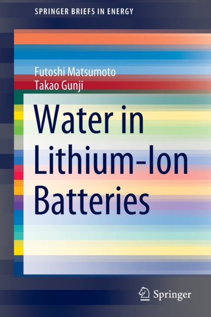 Water in Lithium-Ion Batteries, Paperback / softback Book