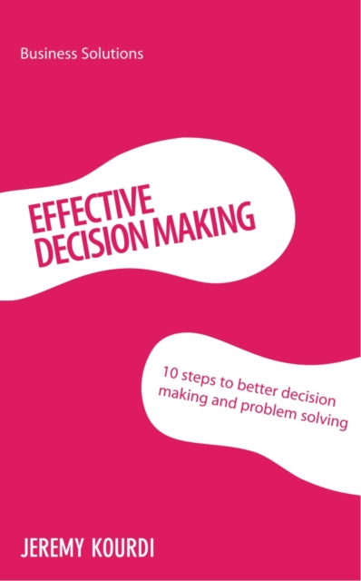 BSS : Effective Decision Making, PDF eBook