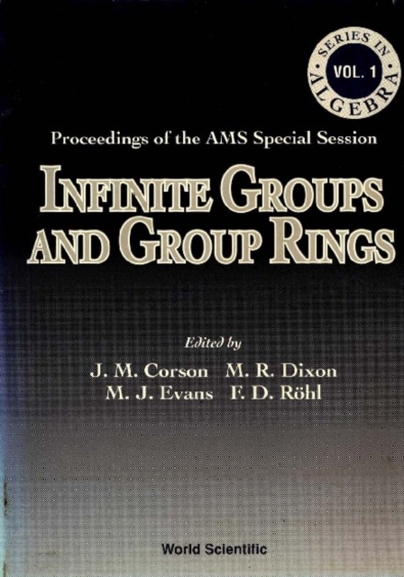 Infinite Groups And Group Rings - Proceedings Of The Ams Special Session, PDF eBook