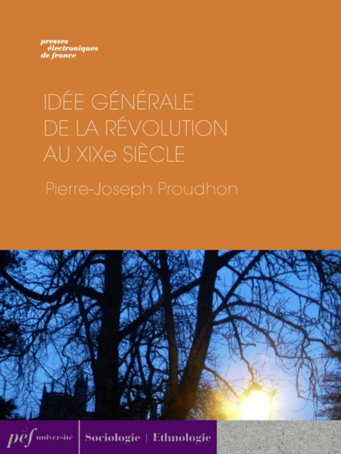 Idee generale de la Revolution au XIXe siecle, EPUB eBook