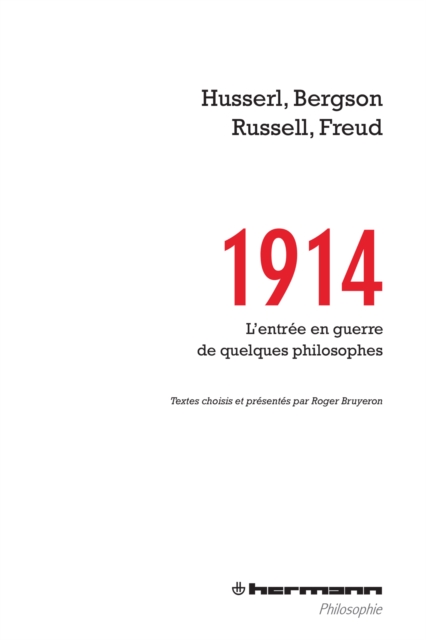 1914 : L'entree en guerre de quelques philosophes, PDF eBook