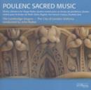 Poulenc: Sacred Music (The Cambridge Singers / Rutter) - CD