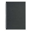 A4 Posh Pig Off White Paper 35lvs Black Silk - Book