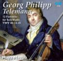 Georg Philipp Telemann: 12 Fantasies for Solo Violin, TWV40:14-25 - CD