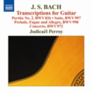 J.S. Bach: Transcriptions for Guitar - CD