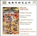 Violin Concerto, Legend for Orchestra (Shimono, Takagi) - CD