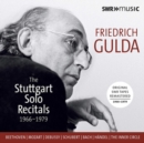 Friedrich Gulda: The Stuttgart Solo Recitals 1966-1979: Original SWR Tapes Remasterd 1966-1979 - CD